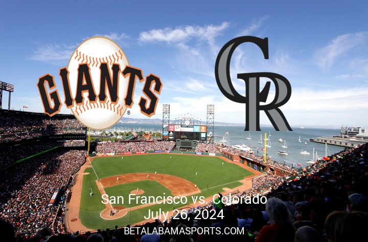 Matchup Overview: Colorado Rockies at San Francisco Giants on July 26, 2024