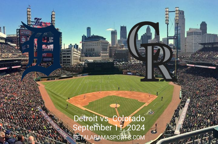 Upcoming MLB Clash: Colorado Rockies vs Detroit Tigers at Comerica Park on September 11, 2024